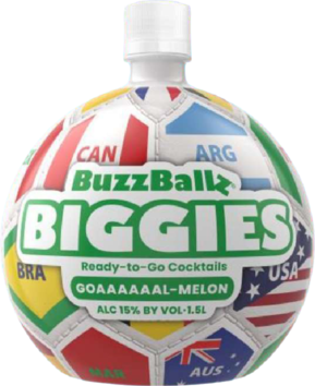 front view of bottle